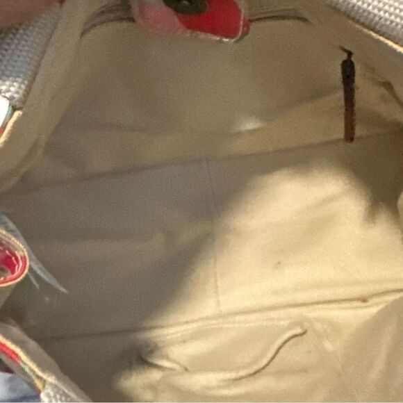 Cath Kidston London Colorful polka dots quilted design coated canvas Tote - Picture 6 of 14